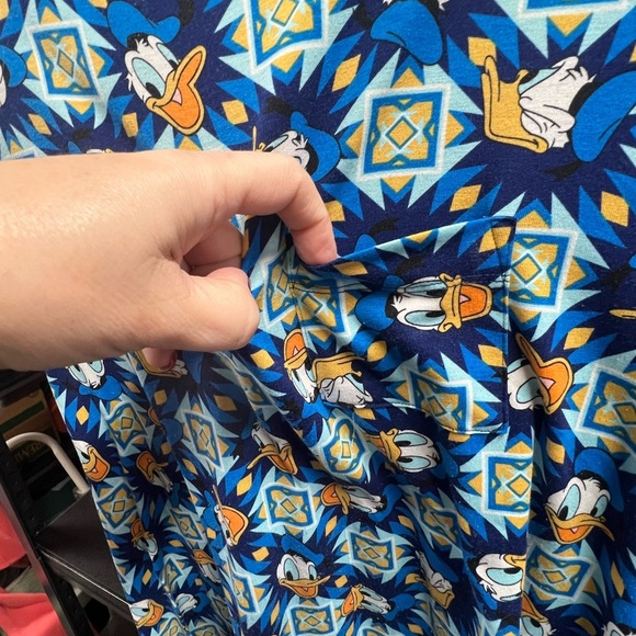 Lularoe Disney Donald Duck Carly Dress Sz XS - Picture 3 of 8